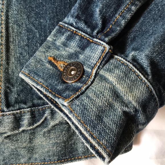 Steve & Barry’s relaxed washed jean jacket - Picture 4 of 6